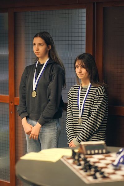 Alexandra Zhivotova (vas.) ja Nikolett Paksai. Kuva: Henri Jaakkola